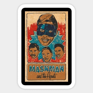 SOUL CONCERT MASKMAN AND THE AGENTS Sticker